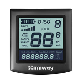 Himiway Big Dog LCD-Bildschirm mit USB-Aufladung