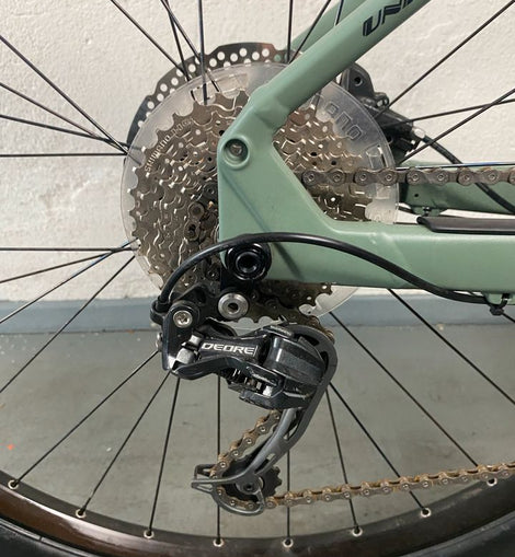 e-mountainbike univega E-BIKE UNIVEGA ALPINA B 2.0 29" RH: 44cm UVP: 2990€ + ABUS – wunderfahrrad