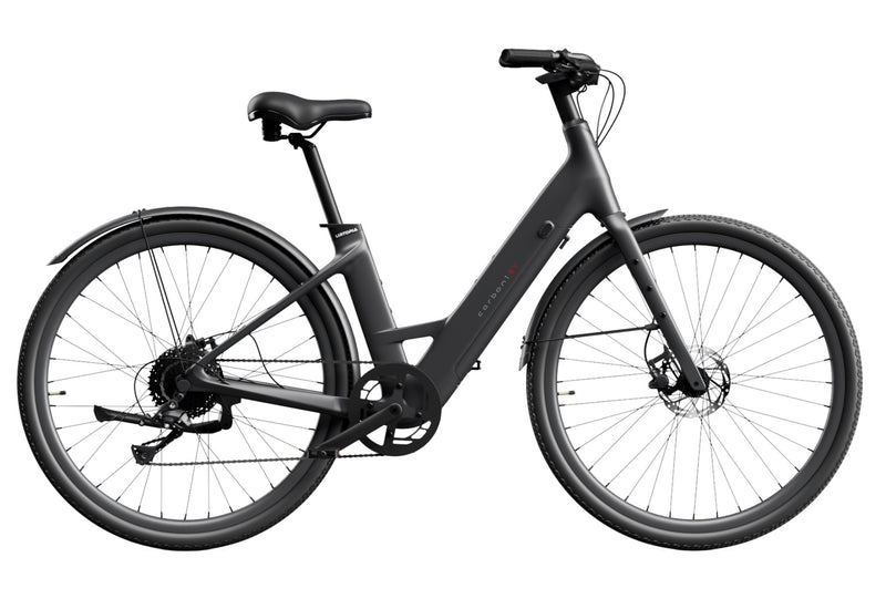 Urtopia Carbon 1 ST – Carbon City-E-Bike mit Tiefeinstieg, 352 Wh