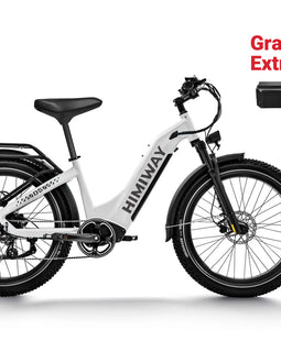 HIMIWAY D5 (Zebra) - 26 Zoll Premium Fatbike für jedes Terrain UVP: 2899€