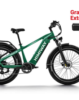 HIMIWAY D5 (Zebra) - 26 Zoll Premium Fatbike für jedes Terrain UVP: 2899€