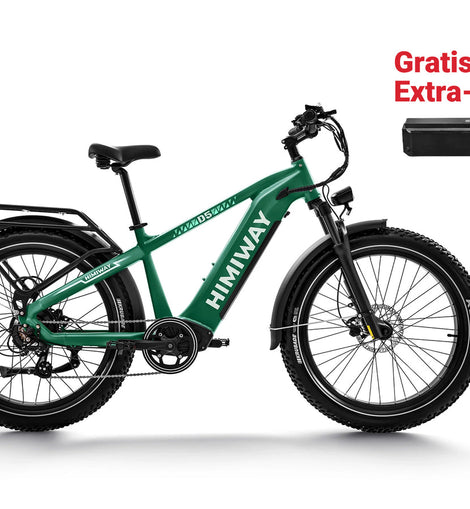 HIMIWAY D5 (Zebra) - 26 Zoll Premium Fatbike für jedes Terrain UVP: 2899€