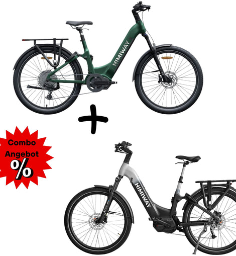 ✨ Combo Sale - 2 x E- bikes Himiway A7 Pro 720Wh 125nM