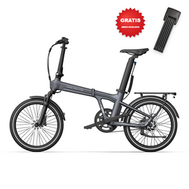 ADO Air 20 Ultra Grau mit gratis ABUS Bordo Faltschloss