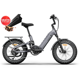 Himiway D5 2.0 20 Zoll + Zusatzakku 20 Ah – Compact Fully SUV E-Bike, 720 Wh
