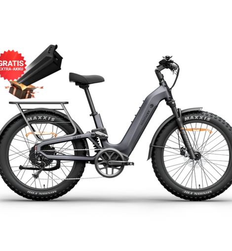 Himiway D5 2.0 Fully Fat E-Bike 2026 Automatik + Zusätzlicher 20Ah Akku