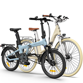 ADO Air 20 Pro + ADO Air 28 Pro – E-Bike Doppelpack, Riemenantrieb