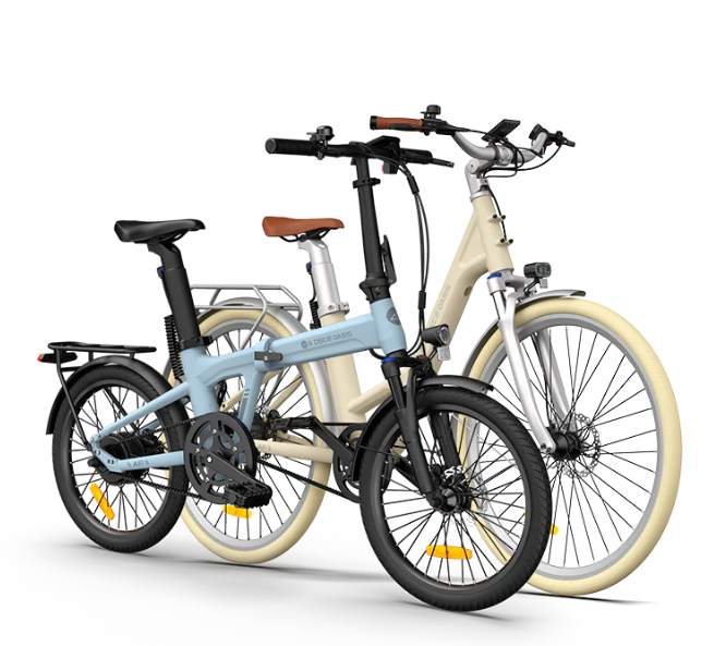 ADO Air 20 Pro + ADO Air 28 Pro – E-Bike Doppelpack, Riemenantrieb