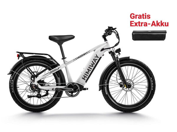 fahrrad fatbike 28 zoll HIMIWAY D5 (Zebra) Material:Resin e sctooer GOREWEAR C5 Unisex GORE-TEX