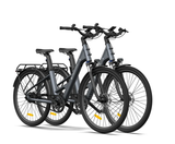 2 x ADO Air 28 Pro – Urban E-Bike Doppelpack, Riemenantrieb, 28 Zoll