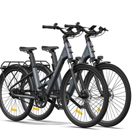 2 x ADO Air 28 Pro – Urban E-Bike Doppelpack, Riemenantrieb, 28 Zoll
