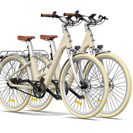 2 x ADO Air 28 Pro – Urban E-Bike Doppelpack, Riemenantrieb, 28 Zoll