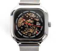 AUTOMATIK SKELETTUHR SILBER KONSTANT - LIMITED EDITION