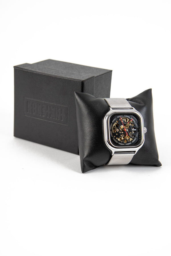 AUTOMATIK SKELETTUHR SILBER KONSTANT - LIMITED EDITION